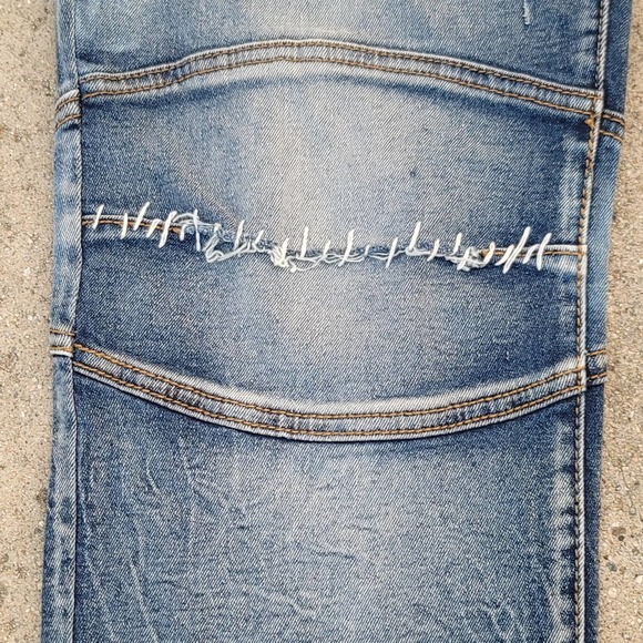 PREME Distressed Denim Jeans - Picture 3 of 7